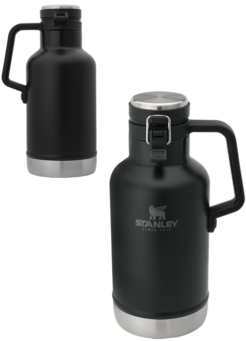  Stanley 64 oz Classic Vacuum Growler - Undecorated  - black