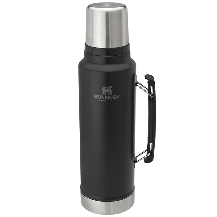  Stanley 1.5 qt Classic Vacuum Insulated Bottle - Undecorated  - black