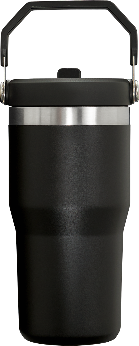  Stanley® 20oz IceFlow™ Flip Straw Tumbler - Undecorated  - black