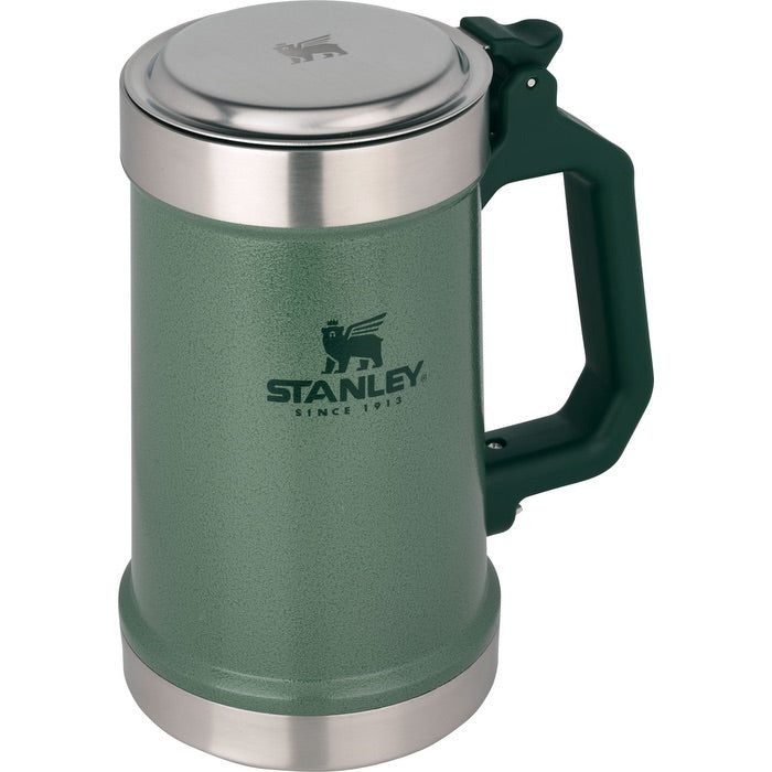  Stanley 24 oz Classic Bottle Opener Beer Stein - Decorated  - green