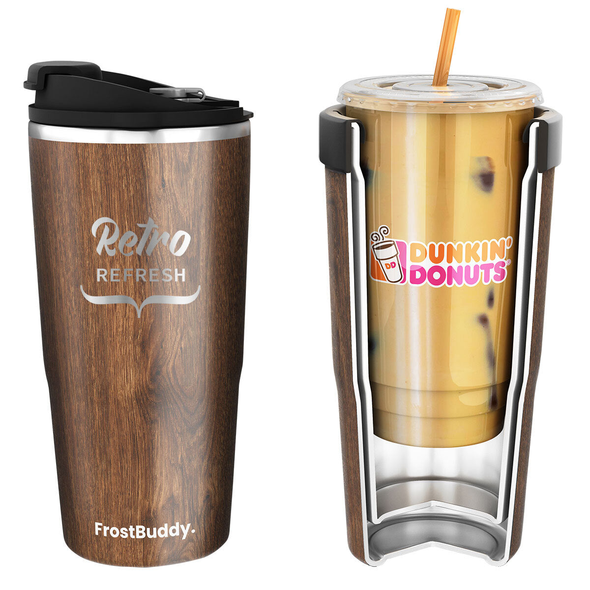  Frost Buddy® To-Go Buddy - Decorated  - woodGrain