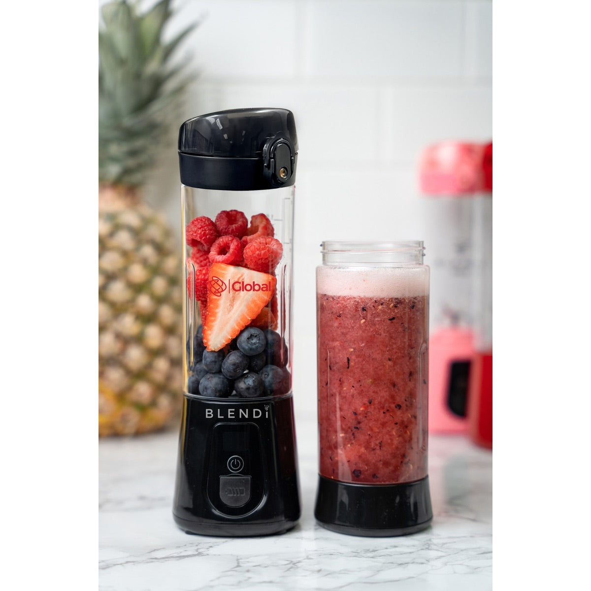  BLENDi™ Pro+ Portable Blender 17oz - Decorated  - white